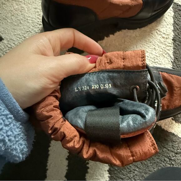 Millie’s HK Leather Canvas Combat Boots Size 6/230 - Picture 5 of 5